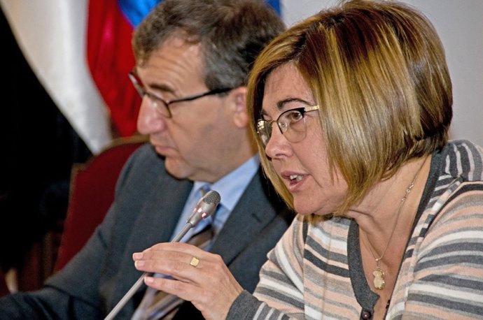 Rosario Cordero, presidenta de la Diputación de Cáceres