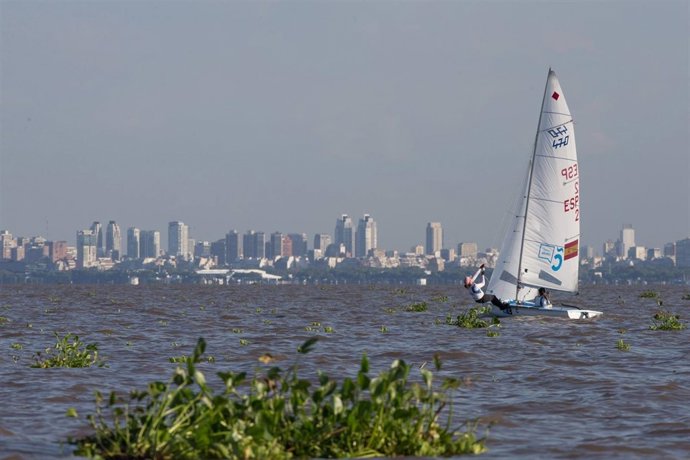 Sofía Toro y Nora Brugman en el Mundial de 470