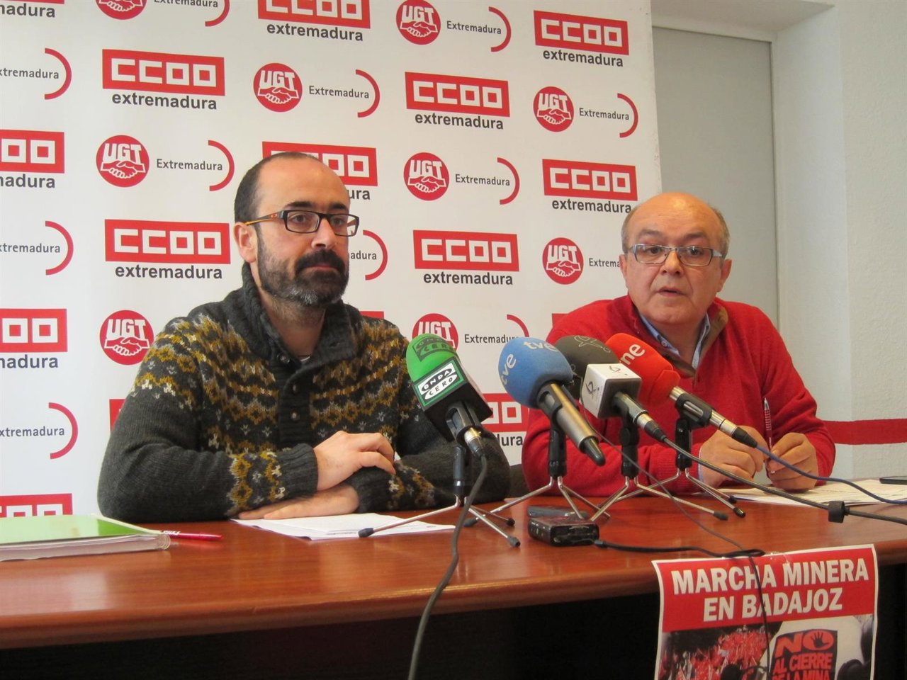 Saturnino Lagar y Leocadio Núñez