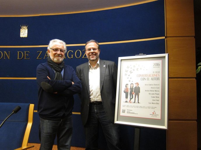 Ramón Acín y Bizén Fuster han presentado este ciclo literario en la DPZ