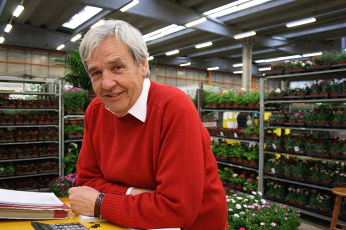 Josep Pastó, pte. Mercado de la Flor y la Planta Ornamental de Catalunya