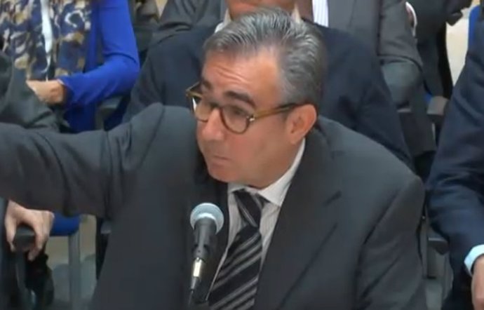 Diego Torres en el juicio por el caso Nóos