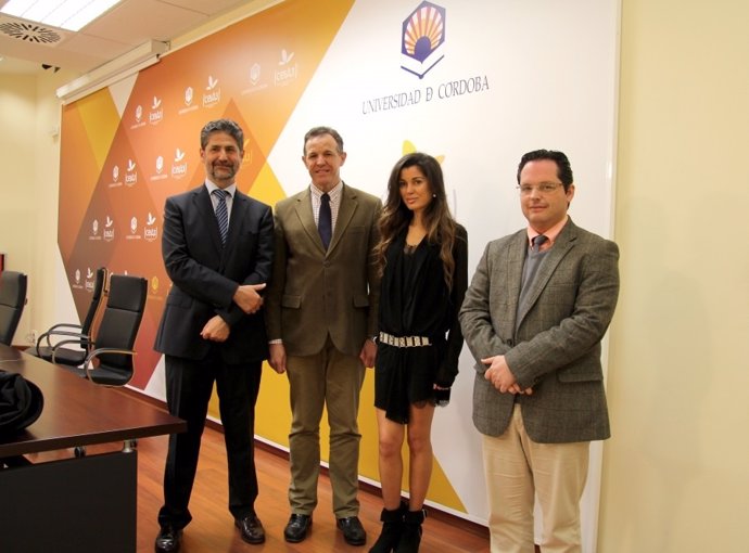 Cañadilla, Fernández, Rivera y Torralbo durante la presentación