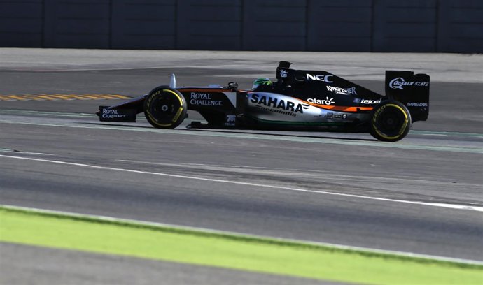 Hulkenberg, el más rápido en los test de Montmeló