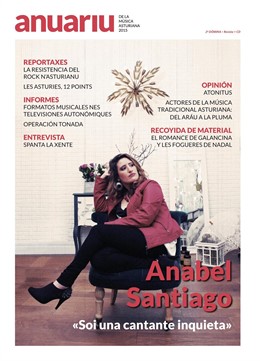Portada del Anuariu 2015. 