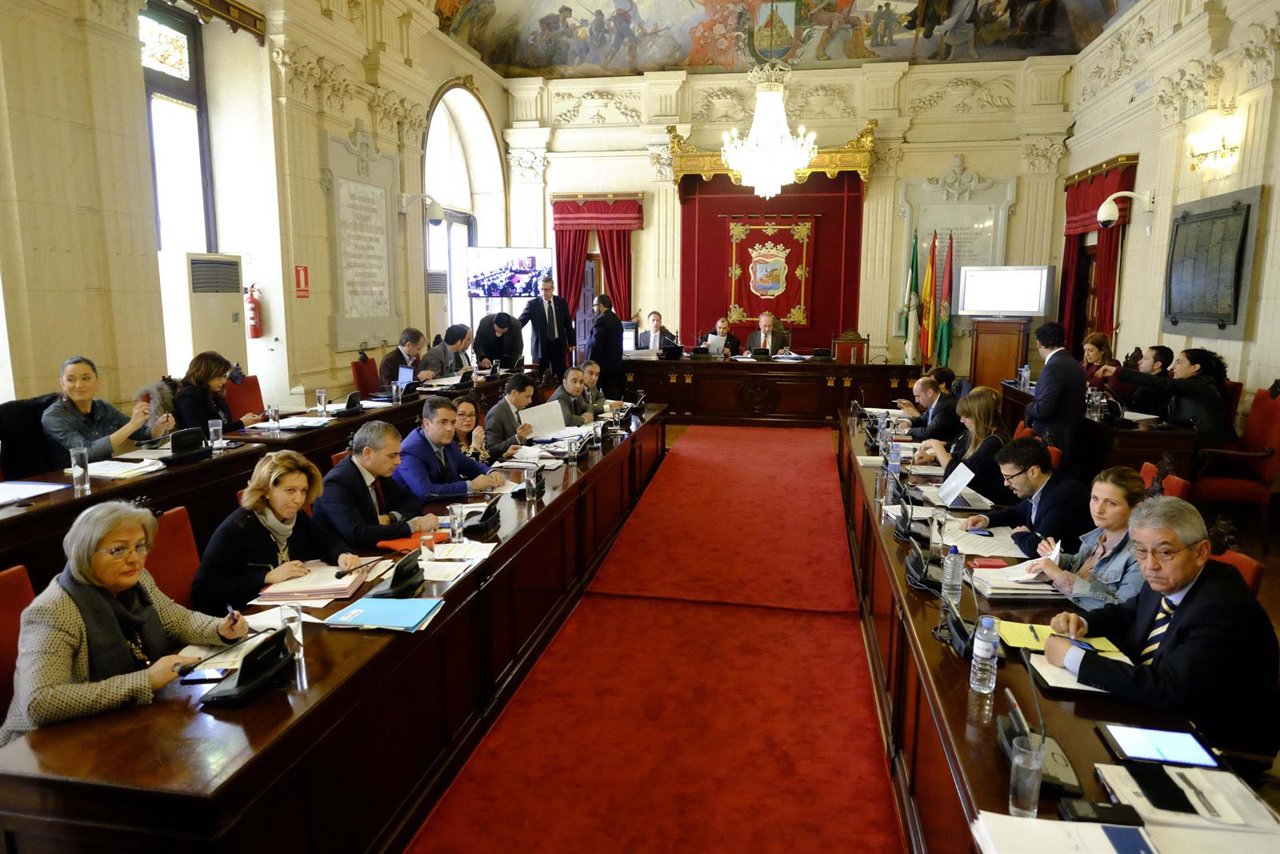 Pleno de enero del Ayuntamiento de Málaga
