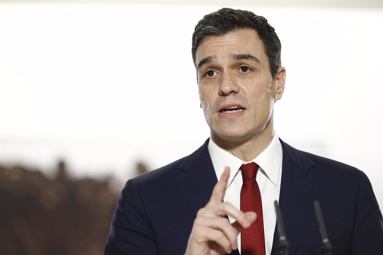 Rueda de prensa de Pedro Sánchez tras la firma del acuerdo