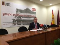 Tovar asegura que el acuerdo nacional con C's "beneficia" a la Región en materia de agua