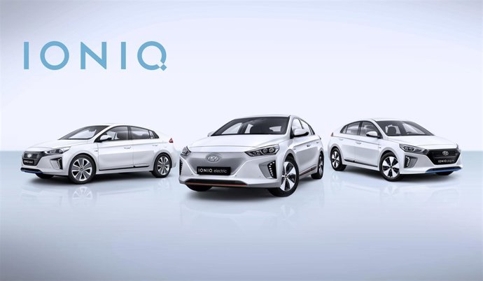 Tres versiones del Hyundai Ioniq