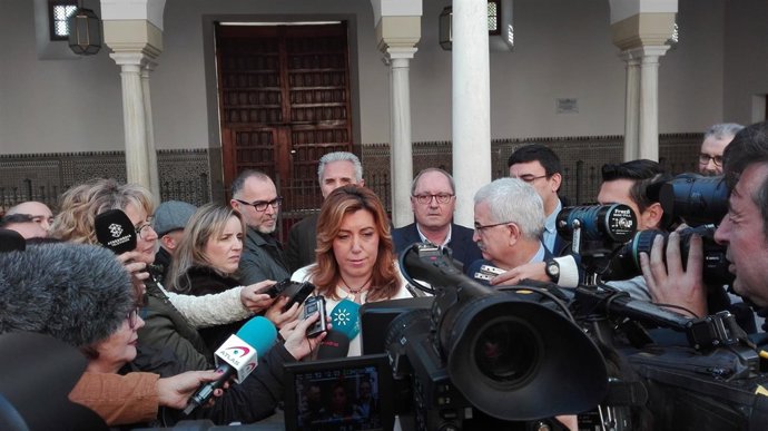 Susana Díaz, este jueves