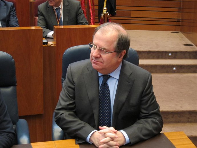 Juan Vicente Herrera, en las Cortes de CyL. 