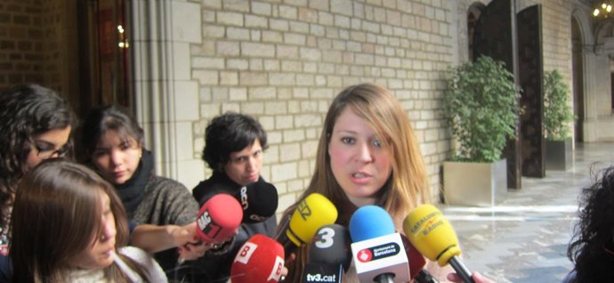 La teniente de alcalde Janet Sanz