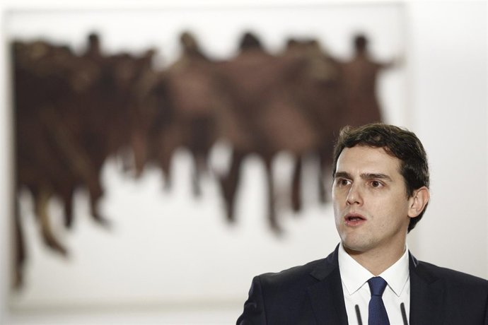 Rueda de prensa de Albert Rivera