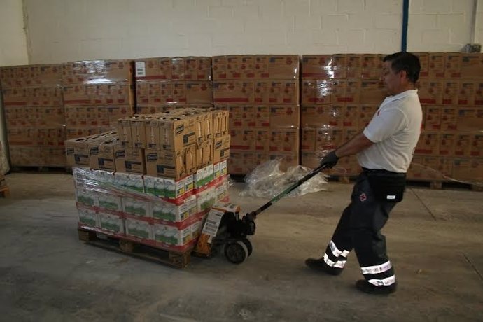 Cruz Roja reparte más de 462.000 kilos de comida