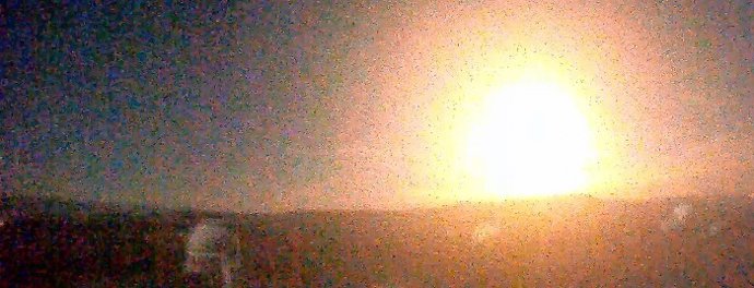 Bola de fuego registrada por las cámaras de Calar Alto