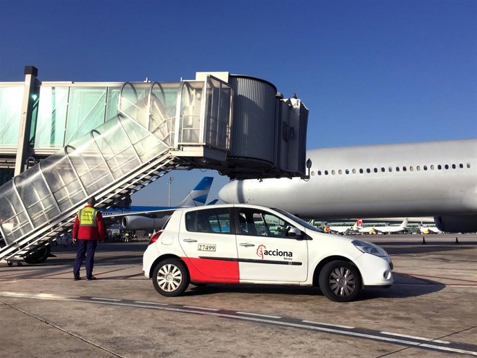 Servicios de handling de Acciona