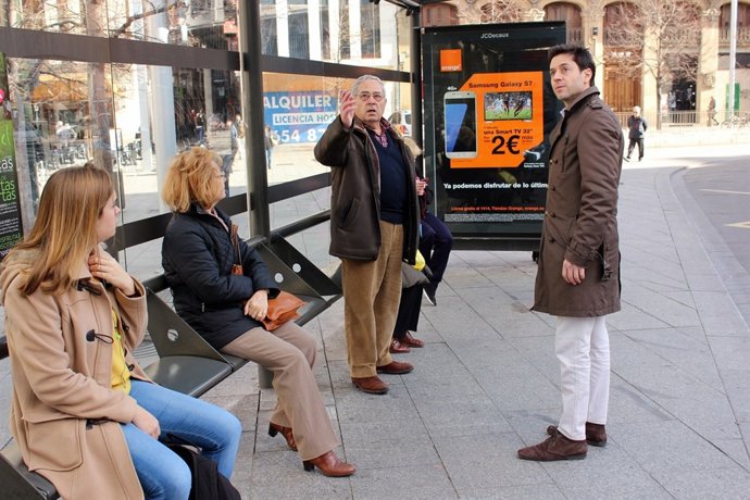 El concejal del PP-Zaragoza Sebastián Contín. 