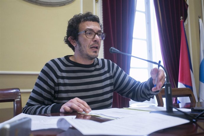 José María González en rueda de prensa