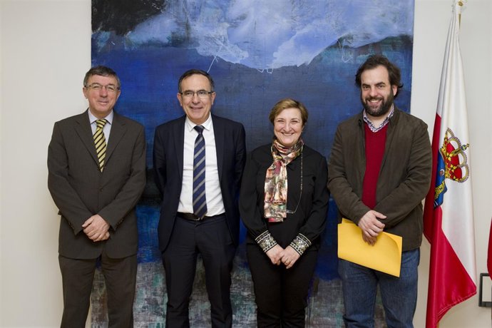 Real recibe al alcalde de Torrelavega