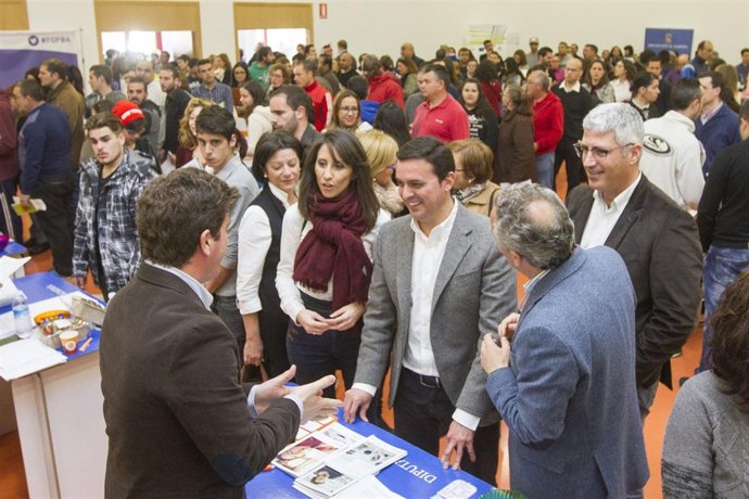 La Feria de las Oportunidades Profesionales de Huércal de Almería, un éxito.