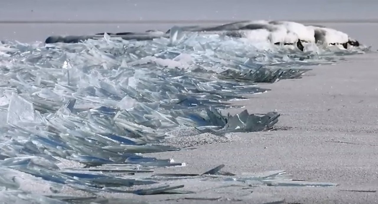 Lago Superior congelado 