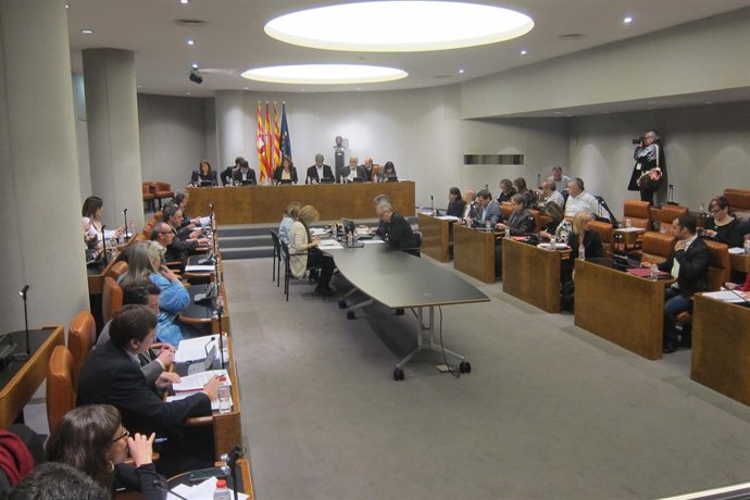 Pleno de la Diputación de Barcelona