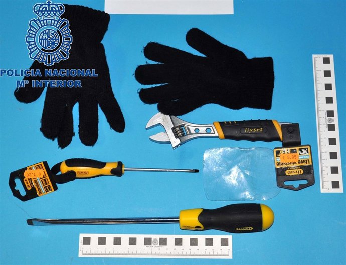 Material ingervenido, Operación George en Cartagena