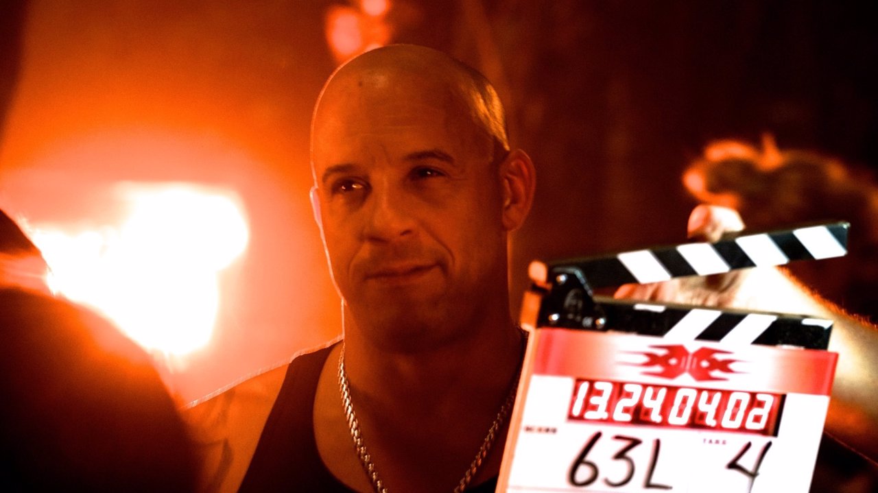 Vin Diesel en el rodaje de xXx 3