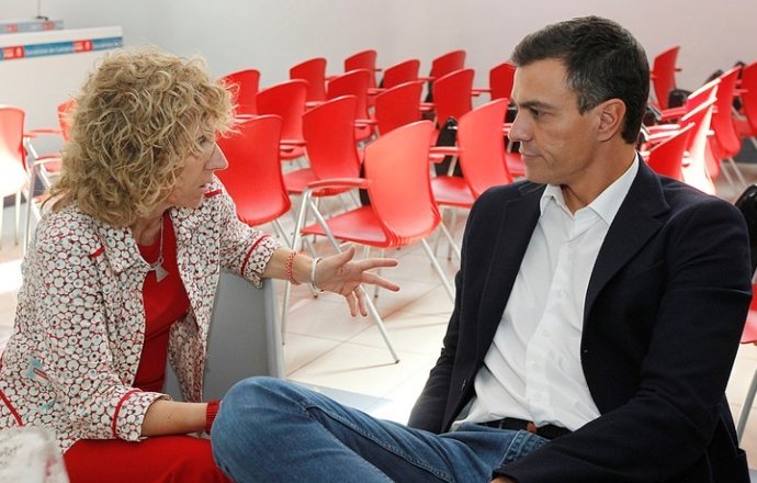 Díaz Tezanos y Pedro Sánchez (Archivo)