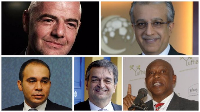 Candidatos a la presidencia de la FIFA