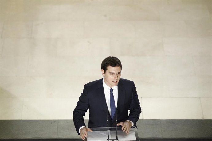 Rueda de prensa de Albert Rivera