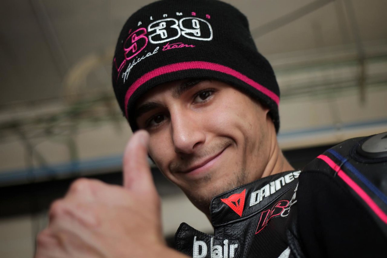 Luis Salom, piloto español de Moto2