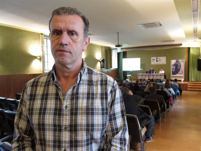 El secretario federal de Policía de FSP-UGT, Juan Francisco García, en jornada