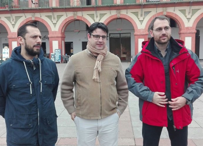 El responsable de Organización de IULV-CA, Toni Valera, en Córdoba
