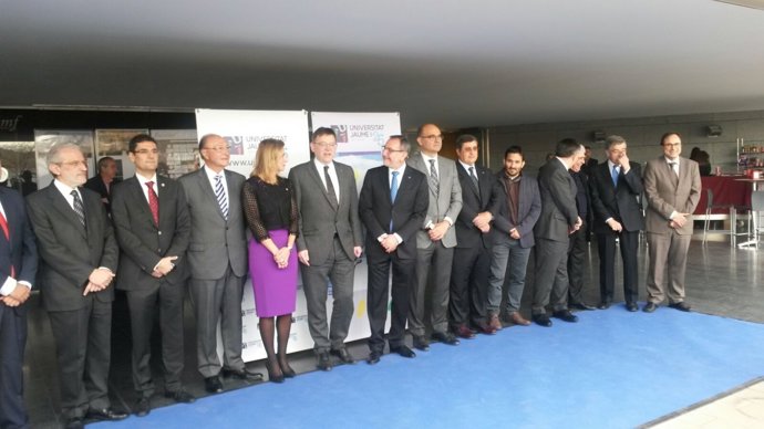 Puig en el acto por el aniversario de la UJI