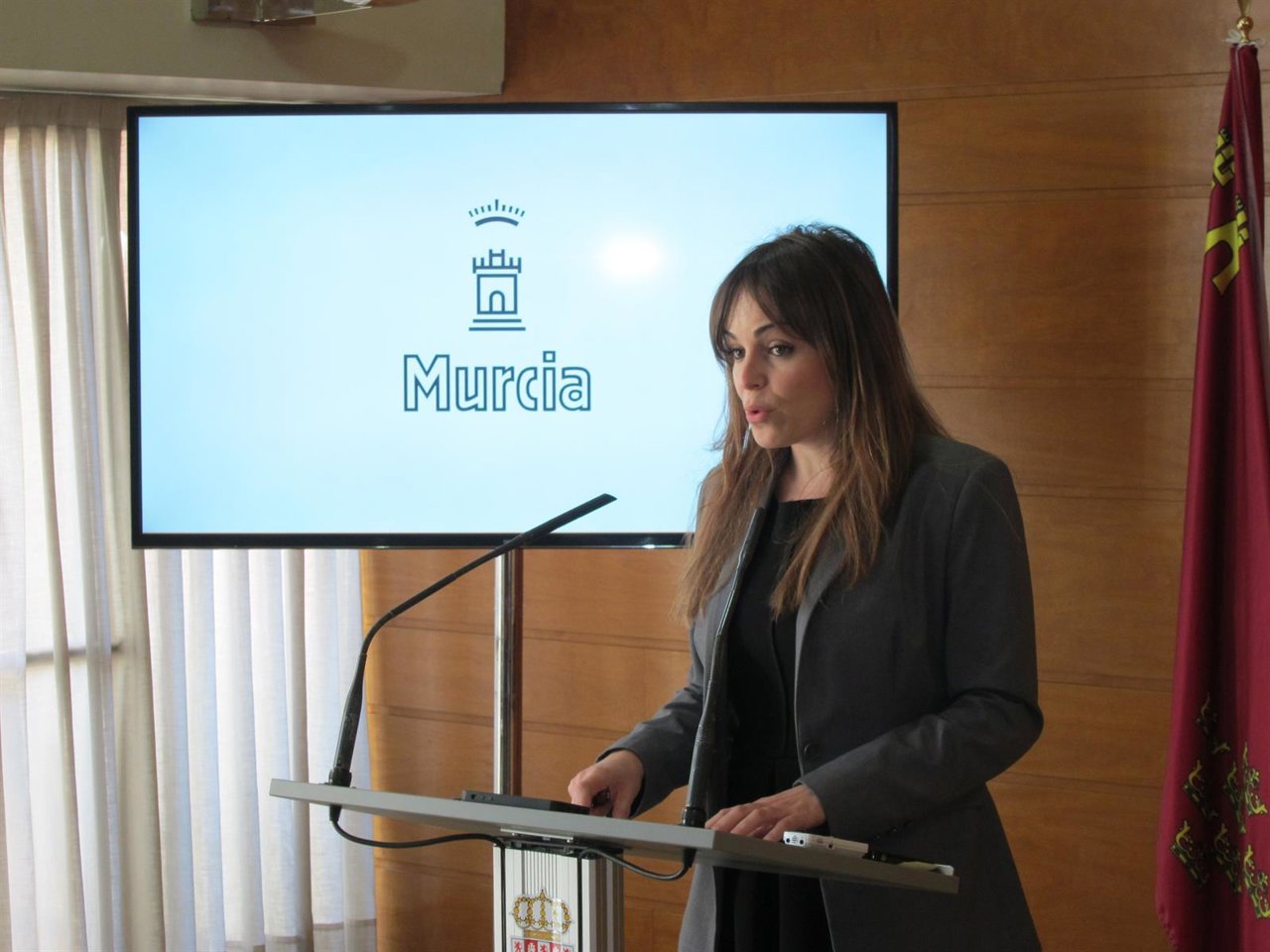 La portavoz del Equipo de Gobierno del Ayuntamiento de Murcia, Rebeca Pérez