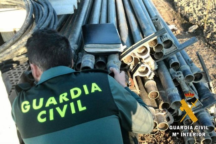 Material robado en una explotación de Valverdón (Salamanca)