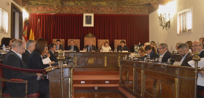 El pleno de la Diputación