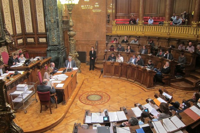Pleno del Ayuntamiento de Barcelona