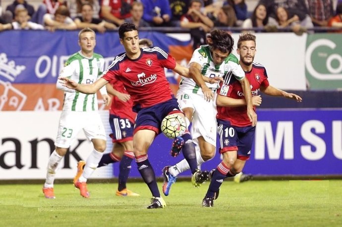 Osasunay el Córdoba en Liga