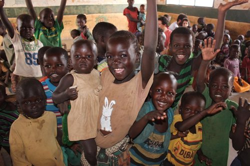 Niños africanos, infancia