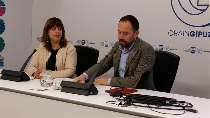 Goizane Álvarez y Denis Itxaso