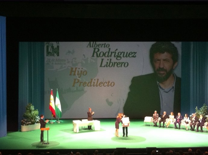 Alberto Rodríguez, Hijo Predilecto de Andalucía