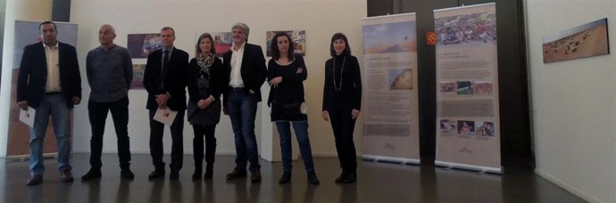 Presentación de una exposición sobre jóvenes con discapacidad saharauis