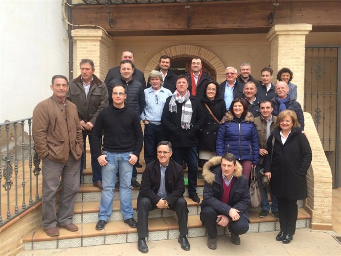 Reunión de ACOM en Ariño.