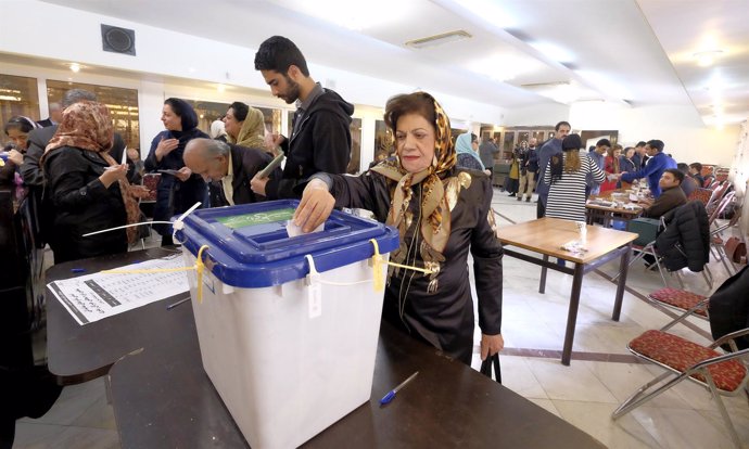 Votaciones en Irán