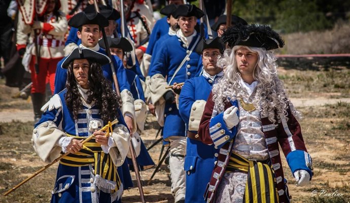 Actividades de recreación histórica con Miquelets de Girona