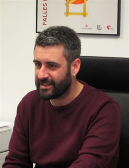 Pere Fuset en un momento de la entrevista con Europa Press