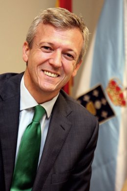 El vicepresidente y secretario xeral del PPdeG, Alfonso Rueda