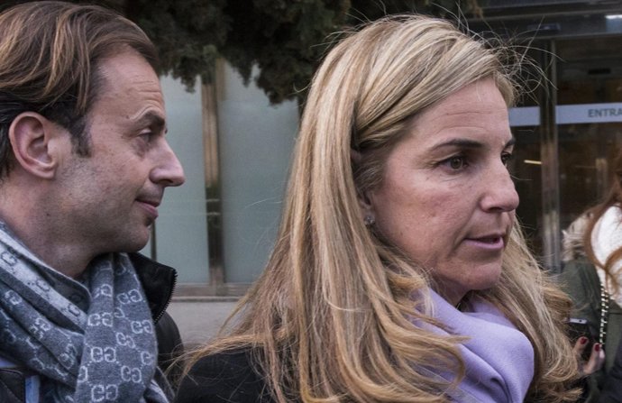 Arantxa Sanchez Vicario y su marido Josep Santacana 